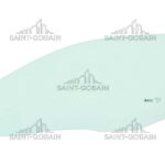 RH FRONT DOOR GLASS GREEN SEKURIT